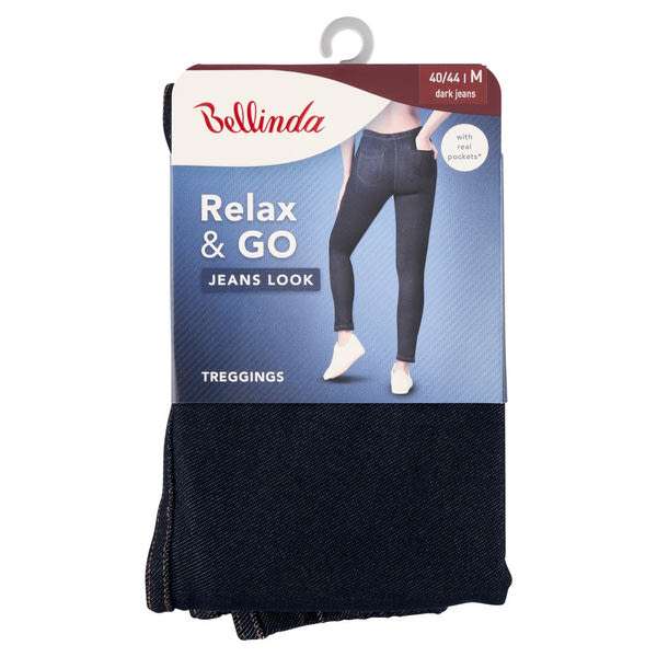 Bellinda Jeans Treggings leggings /kék M - 1 db