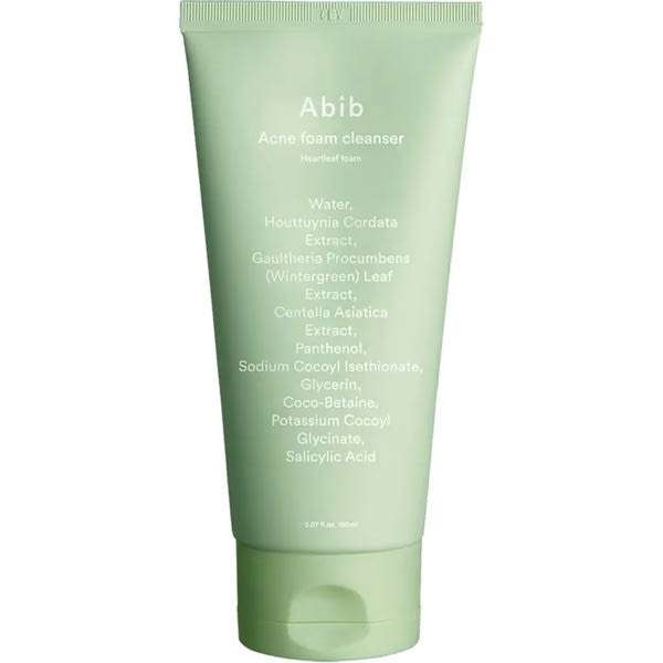 Abib Heartleaf Foam nyugtató arctisztító hab - 150 ml