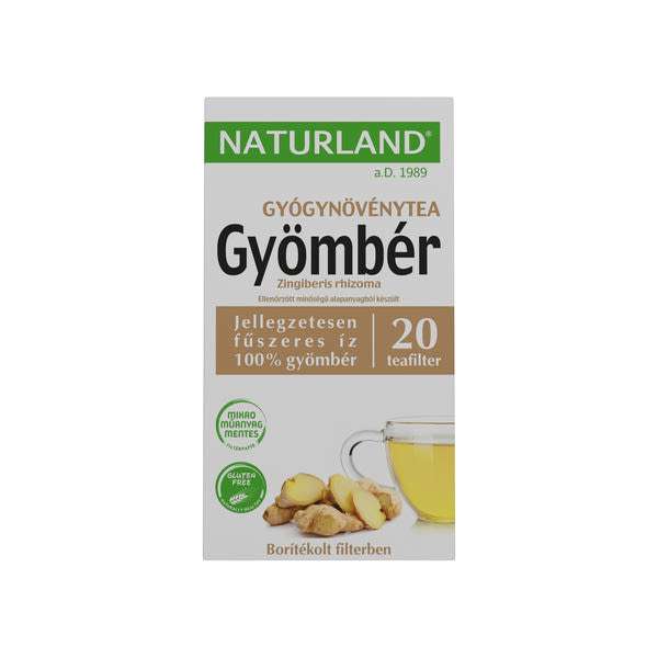 Naturland Gyömbér gyógynövénytea - 30 g