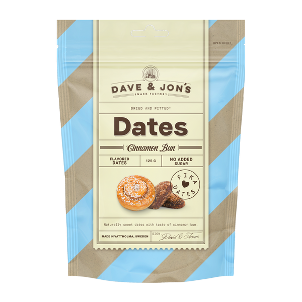 Dave & Jon's datolya fahéjas csiga ízben - 125 g