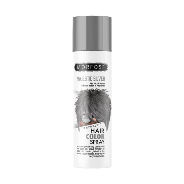 Morfose Hair hajszínező spray /Majestic Silver - 80 g