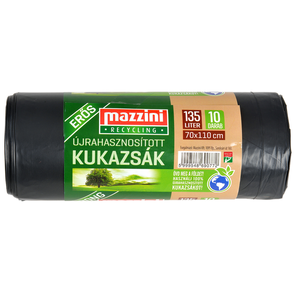 Mazzini erős kukazsák erős 135 l - 10 db