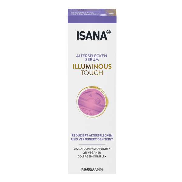 Isana Illuminous Touch öregedési foltok elleni szérum - 30 ml