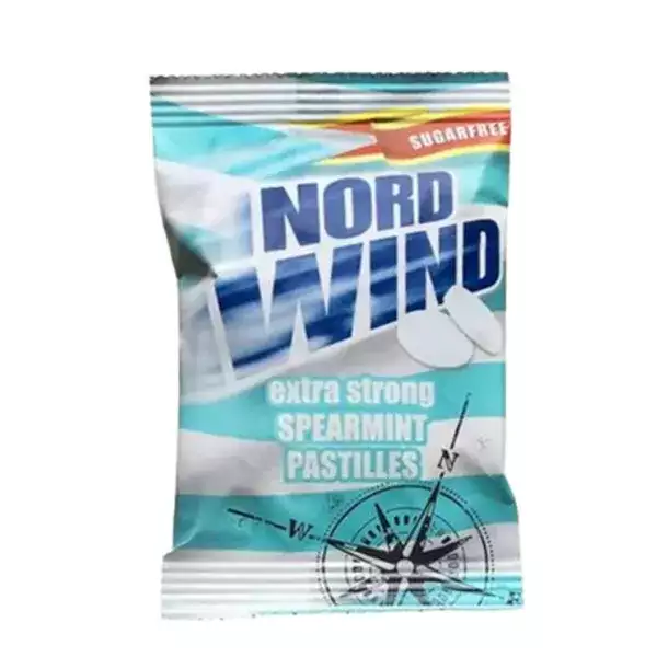 Nordwind Spearmint cukormentes cukorka - 25 g