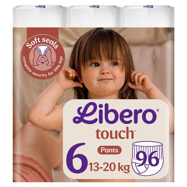 Libero Touch  bugyipelenka, méret: 6, 13-20 kg - 96 db