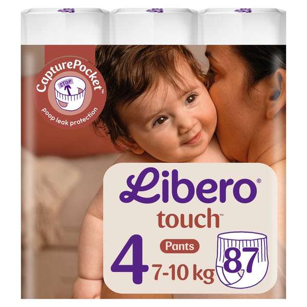 Libero Touch bugyipelenka, méret: 4, 7-10 kg - 29 db