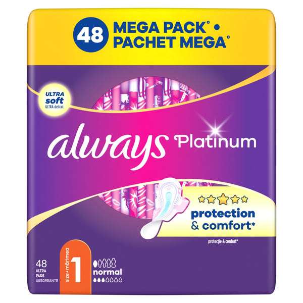 Always Platinum Normal egészségügyi betét - 48 db