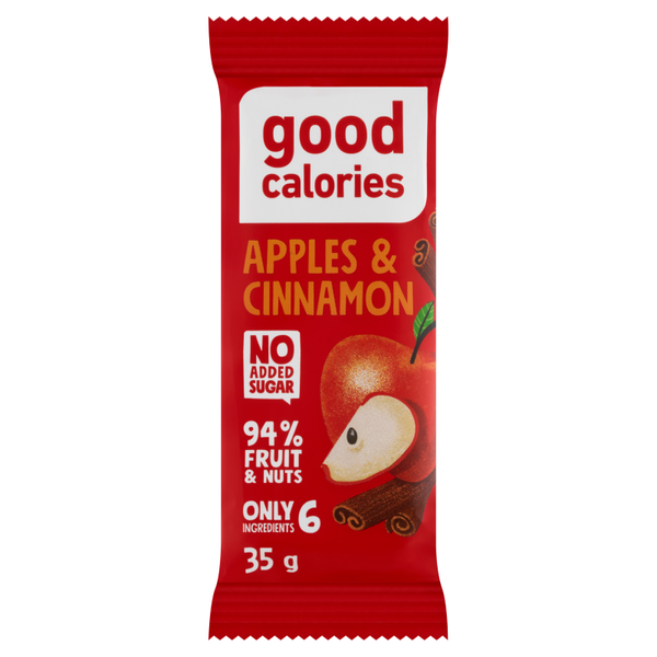 Good Calories szelet almával és fahéjjal - 35 g