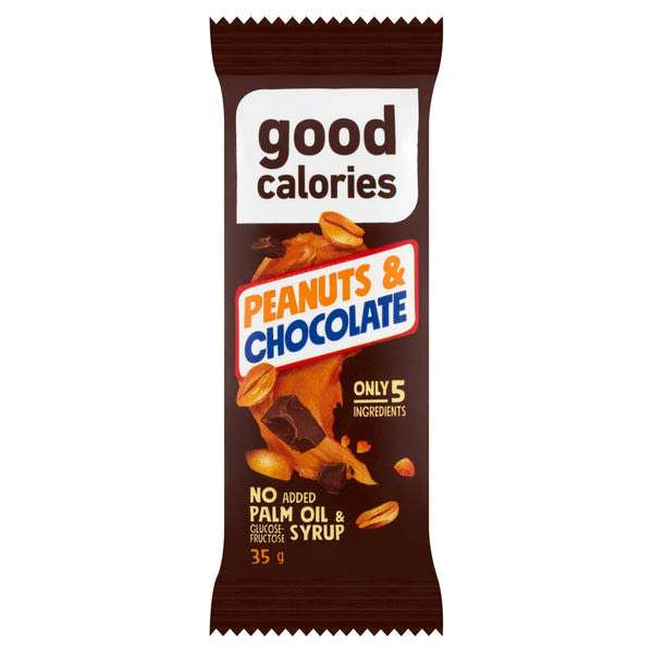 Good Calories szelet földimogyoróval és csokoládéval - 35 g