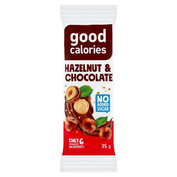 Good Calories szelet mogyoróval és csokoládéval - 35 g