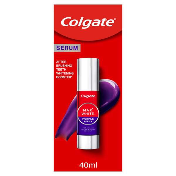 Colgate Max White Purple fogfehérítő szérum - 40 ml