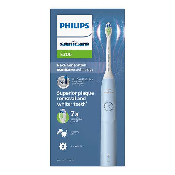 Philips Sonicare 5300 elektromos fogkefe /kék - 1 db