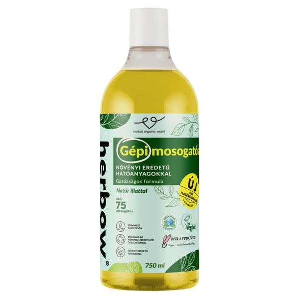 Herbow gépi mosogatószer natúr illattal - 750ml