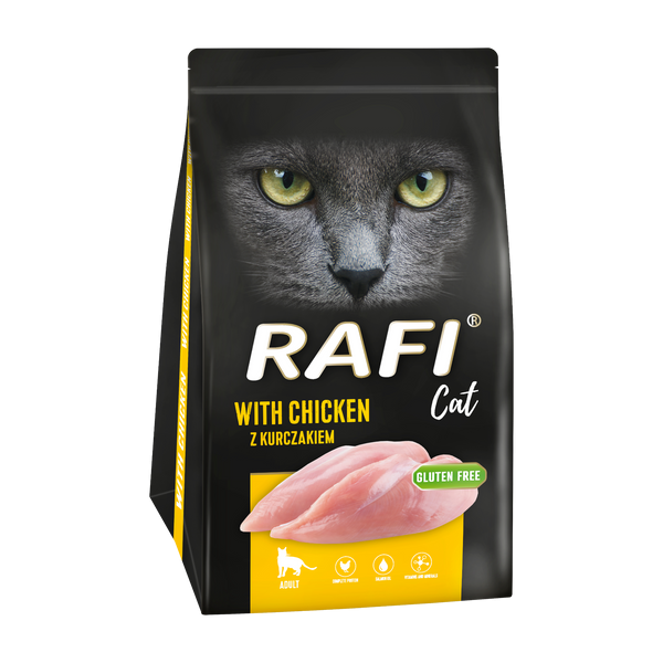 Rafi Cat száraz macskaeledel csirkével - 1500 g
