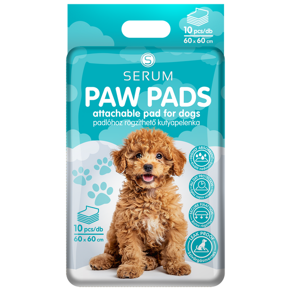 Serum kutyapelenka 60x60 cm - 10 db