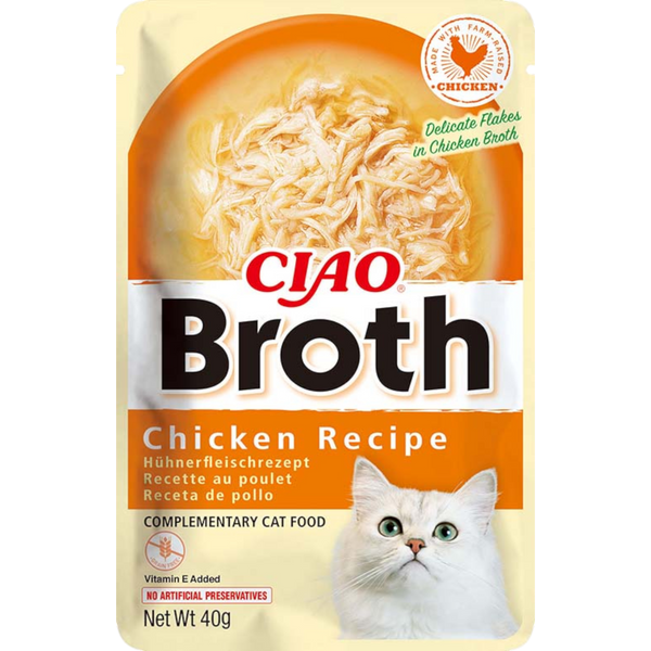 Ciao Broth húsleves macskáknak csirkével - 40 g
