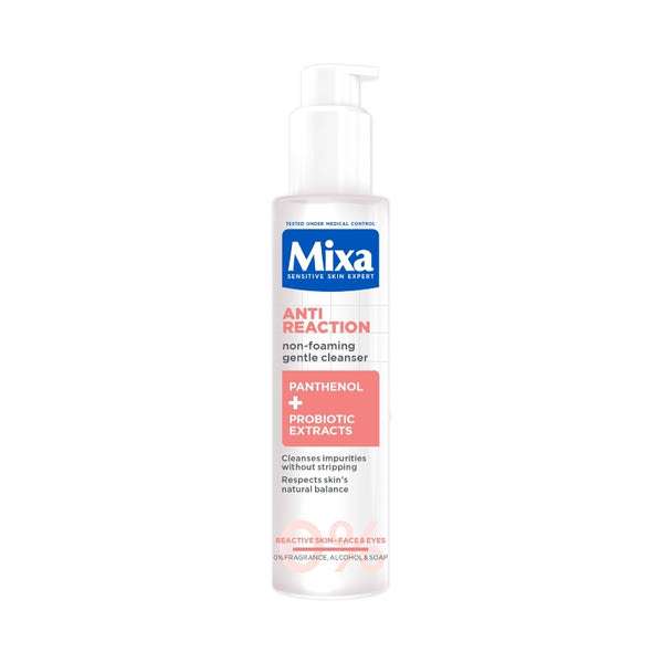 Mixa Anti-Reaction nyugtató, nem habzó tisztító gél - 150 ml