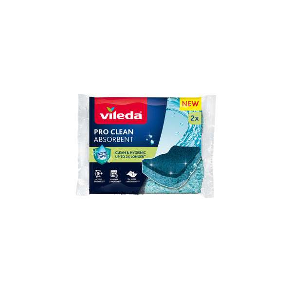 Vileda Pro Clean viszkóz szivacs 2 db/csomag - 1 db