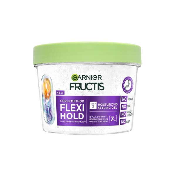 Garnier Fructis Curls Method hidratáló gél hullámos és göndör hajra - 370 ml