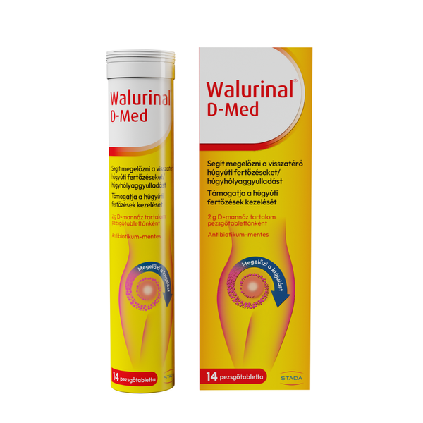 Walurinal D-Med pezsgőtabletta - 14 db