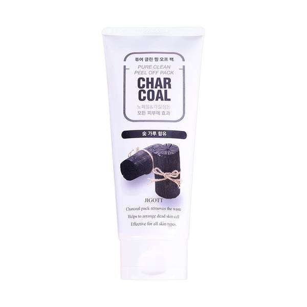 Jigott Charcoal Pure Clean pórustisztító lehúzható maszk szén kivonattal - 180 ml