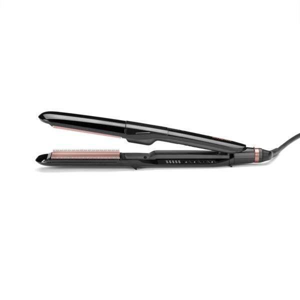 Babyliss Steam Smooth gőzölős kerámialapos hajvasaló /fekete-rose gold, ST493E - 1 db