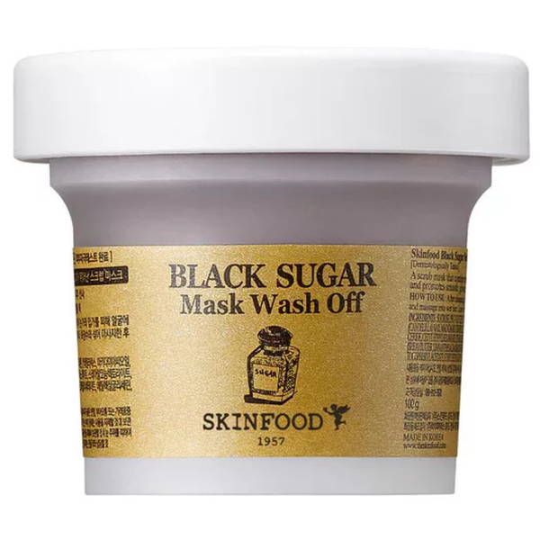 Skinfood hámlasztó és hidratáló krémmaszk barna cukorral - 20 g