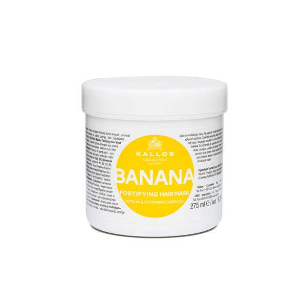 Kallos KJMN hajpakolás banánkivonattal - 275 ml