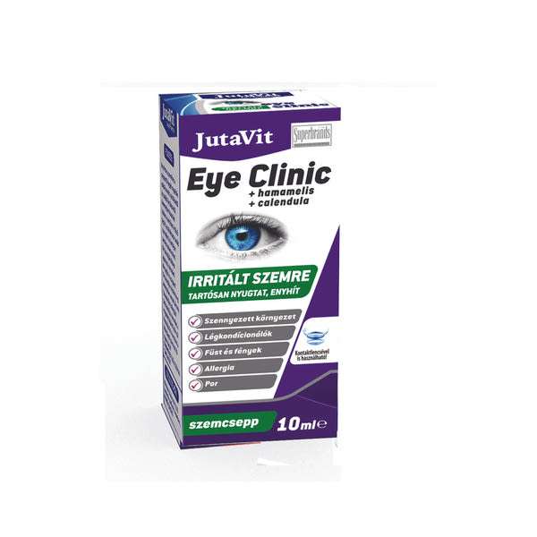 JutaVit Eye Clinic szemcsepp irritált szemre - 10 ml