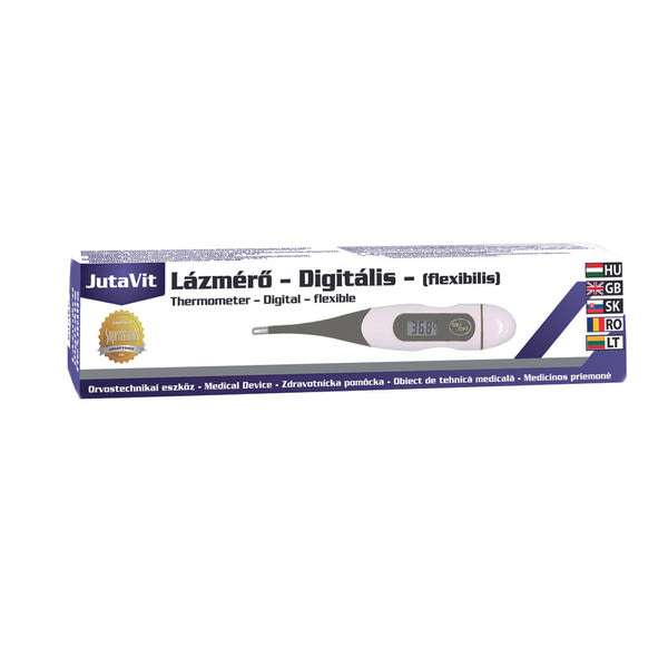 JutaVit flexibilis digitális lázmérő - 1 db