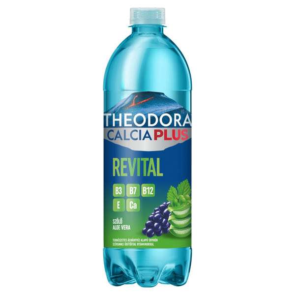 Theodora Calcia Plus Revital üdítőital szőlő ízesítéssel - 700 ml