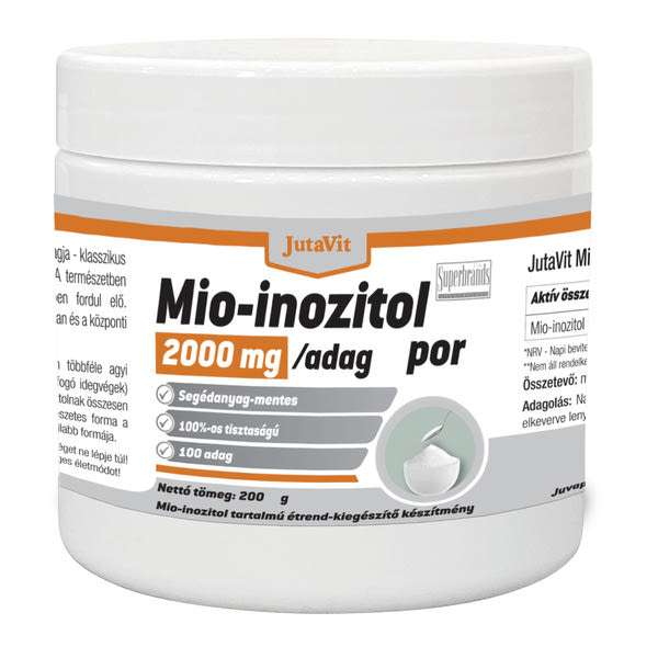 JutaVit Mio-Inozitol étrend-kiegészítő por - 200 g