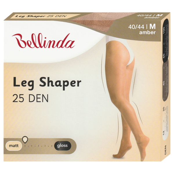 Bellinda Leg Shaper harisnyanadrág 25Den /amber M  - 1 db