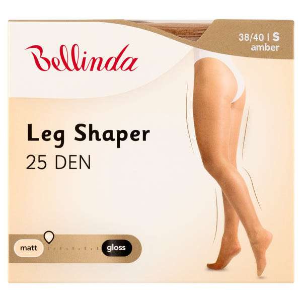 Bellinda Leg Shaper harisnyanadrág 25Den /amber S  - 1 db
