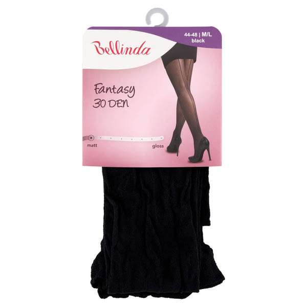 Bellinda Fantasy harisnyanadrág 30Den /fekete M/L  - 1 db