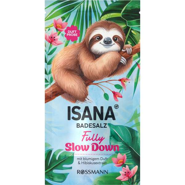 Isana Fully Slow Down fürdősó - 80 g
