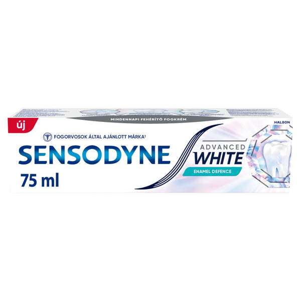 Sensodyne Advanced White Enamel Defence fogkrém - 75 ml