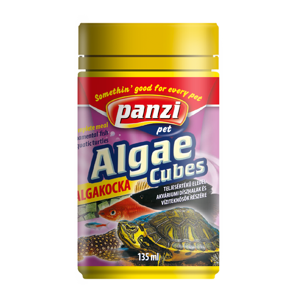 Panzi algakocka díszhalaknak, teknősöknek - 135 ml