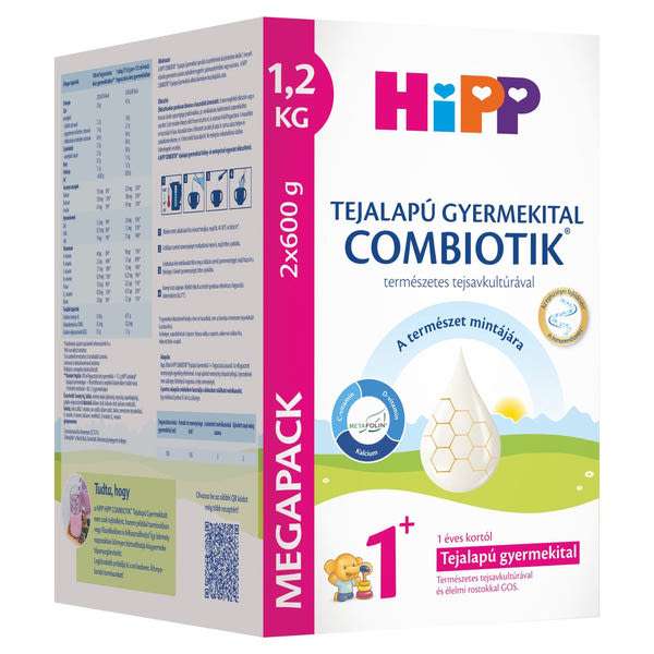 Hipp Combiotik Megapack tejalapú gyermekital 1 éves kortól - 1200 g