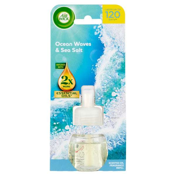 Air Wick Ocean Waves & Sea Salt elektromos légfrissítő utántöltő - 19 ml