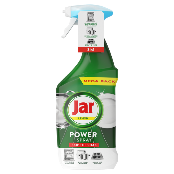 Jar Lemon Power mosogatószer spray - 800 ml