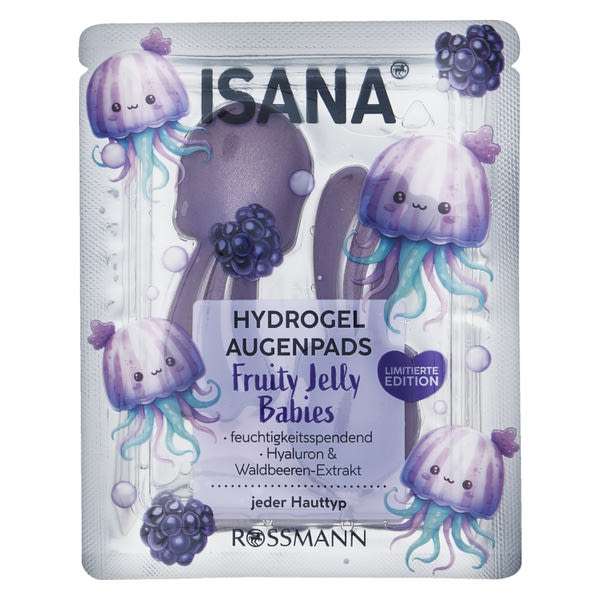 Isana Fruit Jelly szemmaszk - 1 db