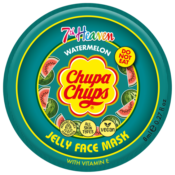 7th Heaven Chupa Chups görögdinnyés zselé maszk - 8 ml