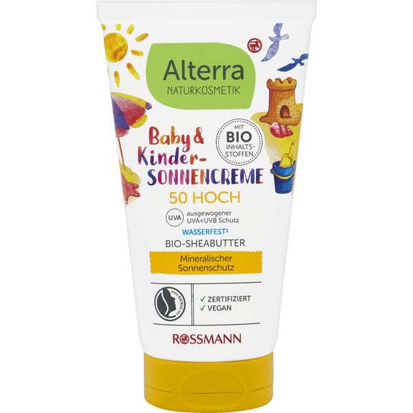 Alterra Baby&Kids napkrém SPF 50 - 75 ml