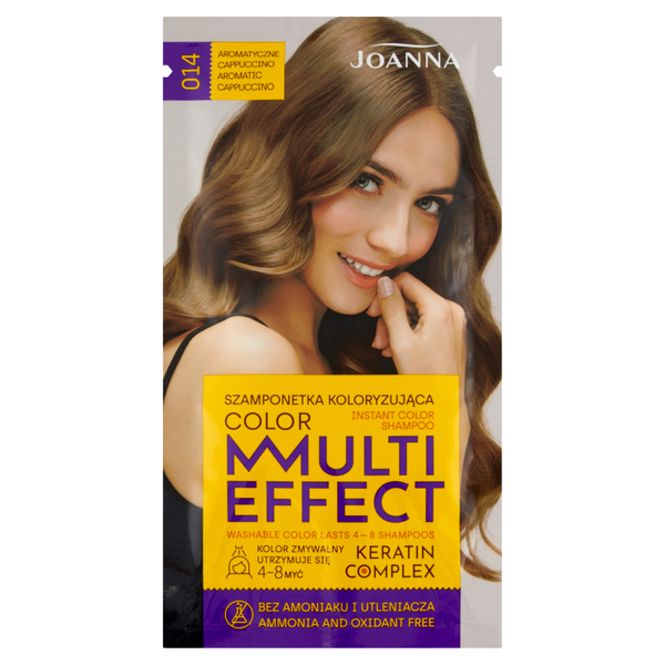 Joanna Multi Effect Color hajszínező /14 krémes cappuccino - 35 g