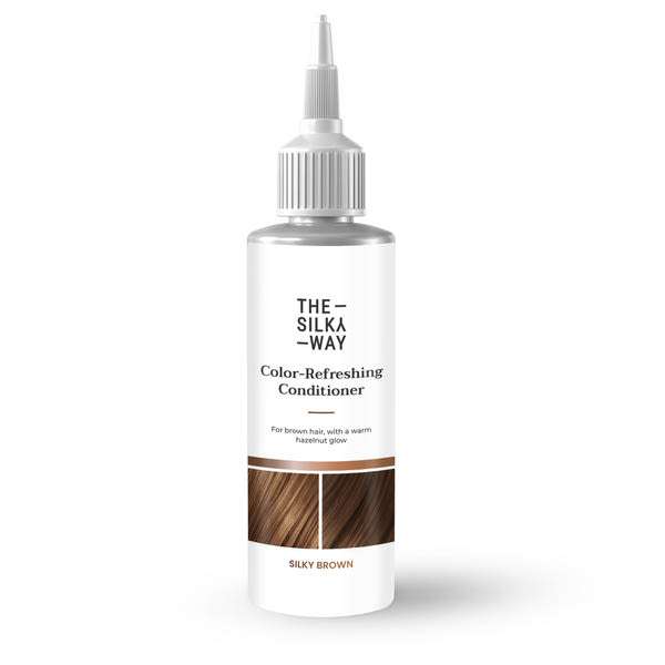 TheSilkyWay árnyalatfrissítő balzsam /mogyoróbarna - 100 ml