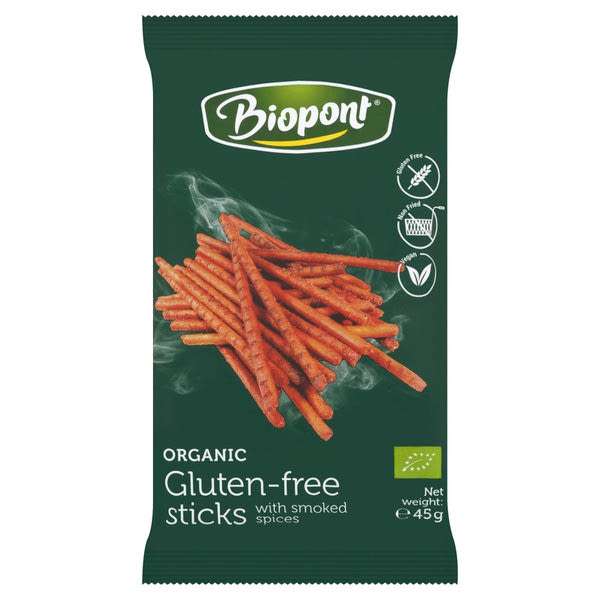 Biopont gluténmentes sóspálcika füstölt fűszerekkel - 45 g