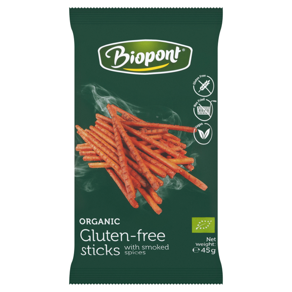 Biopont gluténmentes sóspálcika füstölt fűszerekkel - 45 g