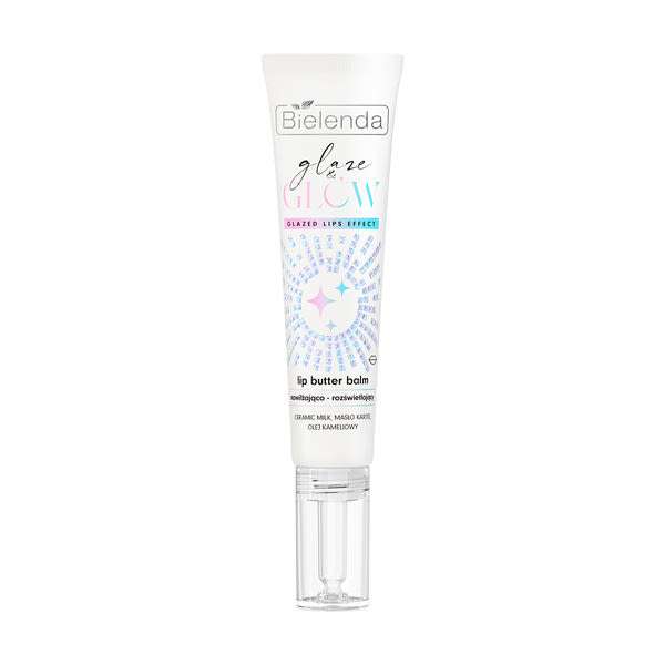 Bielenda Glaze & Glow hidratáló és ragyogásfokozó ajakbalzsam /Rose Pearl - 10 g