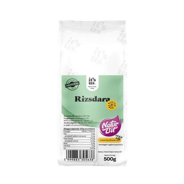 It's Us Naturbit rizsdara - 500 g